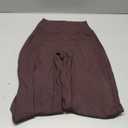 VOYJOY Straight Leggings Bottoms Wide Leg Pants for Women 29"/ 31.5"/33"/35" High Waist Stretch Casual Sweatpants (X-Small, Dark Brown)