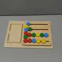 V-Opitos Color Matching Puzzle Toys, Montessori Brain Teasers Game for Kids Age 3, 4, 5, 6, 7 Years Old, Road Trip Toys for Boys & Girls, Handheld Games for Travel, Ideal Christmas, Birthday Gifts