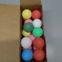 High Bounce & Durable ABS Mat Colored 3 Star Ping Pong Balls 4 Trainning,Party Games,Pet Cats Toys