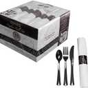 1 - Napkin Rolls W/Heavy Duty Cutlery Box Set - 25 Ct.