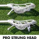 Signature Starter Stick - 28" or 19.5" - The Best Starter Stick for Kids - Pro Strung Pocket, Lightweight Plastic Shaft, Play Ready Lacrosse Stick, for Entry Level First Time Player