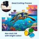 6 Pack 16 Large Piece Puzzles for Seniors Puzzles Dementia Alzheimer's Products and Activities Alzheimer's Puzzle Elderly Adults Cognitive Game Gift for Patients in Nursing Home with 6 Storage Bags