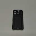 SSLOTSCASE for iPhone 17 Pro Max Case with Card Holder & Kickstand & Slide Camera Lens Cover & Camera Stand & Wallet, Military-Grade Heavy Duty Phone Case Cover for iPhone 17 Pro Max 5G 2025, Black