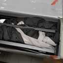 Twin Box Spring, 10 Inch High Profile Twin Box Spring Only, Black 3000 lbs Heavy Duty Metal Frame Mattress Foundation with Fabric Cover, Easy Assembly, Noise Free