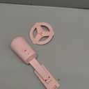 Auto Face Tracking Tripod 360 Rotating Cell Phone Photo and Video Kits Stand, No App, Phone Camera Stand with Remote and Gesture Control for Live Recording Tiktok Pink1