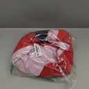 Waterproof Bed Blanket Queen Size 78'' x 100'' Red Polyester, TPU Waterproof Film Mattress Protector Mat with Storage Bag for Bed Cover