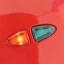 Elite Gourmet EQD-118 Electric Non-Stick 11" Quesadilla Maker, Easy-Slice 6-Wedge, Grilled Cheese Corn Flour Tortilla Snacks, Red