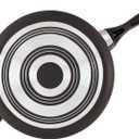 Farberware Dishwasher Safe Nonstick Jumbo Cooker/Saute Pan with Helper Handle - 6 Quart, Black