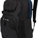 SwissGear Gaming Laptop Backpack with Charger Port (USB), Blue/Black, 19.25 Inch