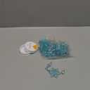 Boao Light Blue 15 Pcs Crystal Snowflake Ornaments for Winter Acrylic Snowflake Decorations Wonderland for Party Favor Celebration