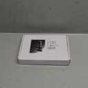 ISUNMEA 9 Inch Solar Lighted House Numbers for Outside, Light Up Waterproof LED Address Numbers Signs for Houses, Large Personalized Illuminated Exterior Modern House Numbers Light (4-Black, 9IN)