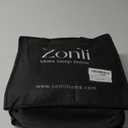ZonLi Weighted Blanket 15 lbs(48''x72'', Twin Size, Grey), Weighted Blanket for Adults, with Glass Beads
