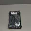 Cheer Garment Bags for Cheerleading Uniform Waterproof Hanging Garment Bags for Dance Costumes 40 Inch Clothes Bag with 5 Pockets and Side Zip Travel Storage Cheer Uniform(Black,White)