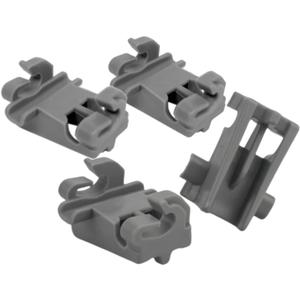 (4 Pack) MEG64438801 Dishwasher Rack Fixing Clips fit for LG DUA127HD, LDFN3432T, LDFN4542S, LDP6810SS, LDP6797BD, LDPS6762S, LDPH7972 -Replace 1559846, AP6237065, 4512016, PS12081829