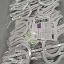 Mr. Pen- Space Saving Hangers for Clothes, 16 pcs, White, Plastic Multi Clothes Hangers Space Saving, 5 Slots, 360 Rotating Hooks