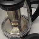 Chefman Electric Kettle with Tea Infuser, Compact 1L (4 Cups), 1500W, Removable Lid for Easy Cleaning, Boil-Dry Protection, Stainless Steel Filter, BPA Free, Auto Shut Off, Small Electric Tea Kettle (Black)