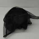 High Visibility Proof Mesh Railing, Tear Child Safety Net for Balcony, Stairs, 16ft Black Polyester Mesh