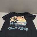 I Was On A Boat That Day Vintage Retro Pontoon Boat T-Shirt, Size S