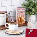 Pirouline Rolled Wafers  Strawberry  Rolled Wafer Sticks, Crme Filled Wafers, Rolled Cookies for Coffee, Tea, Ice Cream, Snacks, Parties, Gifts, and More  14.1oz Tin 3 Pack