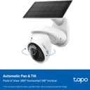 Tapo 4K Outdoor Pan/Tilt Wireless Security Camera - Battery with Solar Charging, 360 Motion Track, 24/7 Capture, Person/Vehicle Detection, Subscription-Free Local Storage or Optional Cloud, C660 KIT