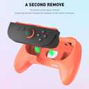 2 x GLDRAM Case for Switch 2 Joycon Grips