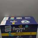 Pampers ZZZ Overnight Diapers, Size 4 (22-37 lbs), 104 Count, Nighttime Protection Disposable Baby Diaper, Night Time Leak and Skin Protection