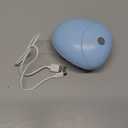 KeeKit Pet Massager for Dogs & Cats, Waterproof Electric Massage Tool with 4 Attachments & 96 Nodes, Cordless Handheld Grooming Brush for Relaxation, Stress Relief, Back & Head Scratcher - Blue