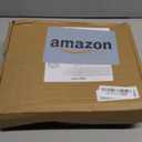 Amazon Basics Lightweight Wrinkle-Resistant Microfiber 3 Piece Duvet Cover Set with Zipper Closure, Full/Queen, Bright White