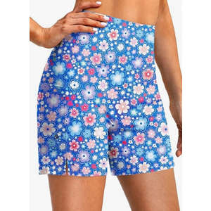 G Gradual Women's 5" High Waisted Swim Board Shorts with Phone Pockets UPF 50+ Quick Dry Beach Shorts for Women with Liner,XL
