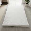 Ergonomic Wave-Textured Foam Mattress (4x6.5 Ft)