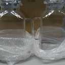 2 Pack 1 Gallon thickened Square Glass Pitcher with Lid, Classic Stripes Water Pitchers for Fridge, Borosilicate Glass Carafe for Hot/Cold Brew Drink, Extra Large Jug with Handle for Iced Tea, Coffee