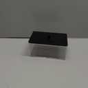 TIPGO Acrylic Dryer Sheet Holder with Lid, Clear Laundry Sheets Container with 27 Labels, Laundry Pods Storage for Laundry Room Organization - Black