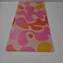 Pink Desk Mat Modern Abstract Large Mouse Pad XXL Cute Pink Desk Pad Keyboard Mat, Desk Accessories for Women Office Decor, Extended Mousepad 31.5''X15.7'' Non-Slip Rubber Base with Stitched Edges