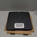 Taylor Digital Bath Scale with Antimicrobial Surface Protection, Bathroom Scale for Body Weight, 400 lbs. Black