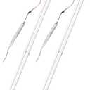 2Pack 4FT LED Retrofit Kits, 24W Magnetic retrofit kit, 5000K Daylight White, Super Bright 3600LM, No Dimmable, Recessed Fluorescent Replacement Light, Easy Install, Milky Cover