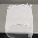 Lovelonglong Pet Clothing Dog Costumes Basic Blank T-Shirt Tee Shirts for Large Dogs White XXXXL