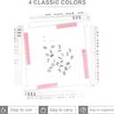 Mahjong Racks with Pushers 4PCS Set Majiang Tile Holder Acrylic Mahjong Racks Accessories and Gifts