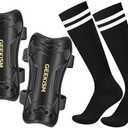 Geekism Soccer Shin Guards for Youth Kids Toddler, Protective Soccer Shin Pads & Sleeves Equipment - Football Gear for 3-5 Years Old Children Teens Boys Girls