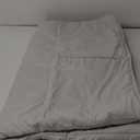 Tadpoles Quilted Toddler Comforter | 40" x 60" | Made of 100% Microfiber Polyester (Shell) & 200 GSM Fiberfill | Soft, Breathable & Durable | Ideal for Toddlers (12-48 Months) | Box Pattern in Grey