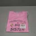 Big Sister Shirts for Girls Toddler Kids Announcement Outfit Promoted to Big Sis T-Shirt Short Sleeve Tees 2-8T