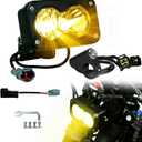 3500K LED Headlight for Talaria MX3/MX4/MX5&Eride E Ride Pro S SS &Tuttio - High Lumen Yellow Pod Light with Handlebar Switch, Plug and Play E-Bike Light Bar, Waterproof Off-Road Vision Kit