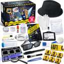 UNGLINGA Kids Spy Kit Detective Set Over 20 Activities - Fingerprint Toys Gifts for 4 5 6 7 8 9 10 11 12 Years Old Boys Girls Science Experiments