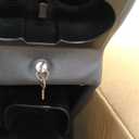 MOOSUN 31515 Denim Black Deluxe Locking Center Console for Jeep CJ-5 1976-1983, CJ-7 1976-1986, Wrangler YJ 1987-1995