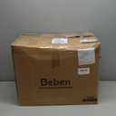 BeBen Folding Sofa Bed Chair, Convertible Sleeper Chair Futon Couch, Foldable Boneless Floor Lounge Sofa, Twin Foam Chair Bed for Small Spaces, Dorm, Guest Room, Living Room, Apartment, Grey