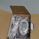 BEAUTURAL Mini Travel Steam Iron for Clothes with Dual Voltage, Temperature Control, Non-Stick Soleplate and Cord Storage, Ideal for Sewing, Quilting and Handcraft (White)