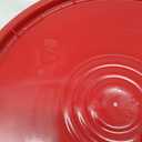 Meranti 5 Gallon Pail Lid with Pour Spout and Gasket | fits 3.5, 5, 6, 7 Gallon Buckets (3 Pack, Red)