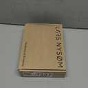 LARS NYSM Wooden Salt and Pepper Grinder Set Manual - Salt and Pepper Mills with Adjustable Ceramic Grinder - Elegant Beechwood Pepper and Salt Mill Set for Dining Table (Brown/Beige)