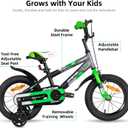 JOYSTAR New Berry Kids Bike for Boys and Girls Ages 3-12 Years Old, 12 14 16 Inch Kids Bicycles with Training Wheels, 20 Inch Bike with Kickstand, Multiple Colors | for Boys and Girls, Kids Bicycles, with Training Wheels, with Kickstand, for Boys and Girls, Kids Bicycles