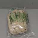 FINGERINSPIRE 10.9 Yards Linen Straw Ribbon for Hat Making, 0.9 Inch Wide, Beige, Rustic, Letter Print, Casual Occasion