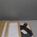 Framed Wall Art Canvas Set Mid Century Boho Pictures Modern Abstract Geometric Wall Decor Minimalist Black Beige Bohemian Canvas Painting Artwork for Living Room Bedroom Office 20"x28"x3 Natural